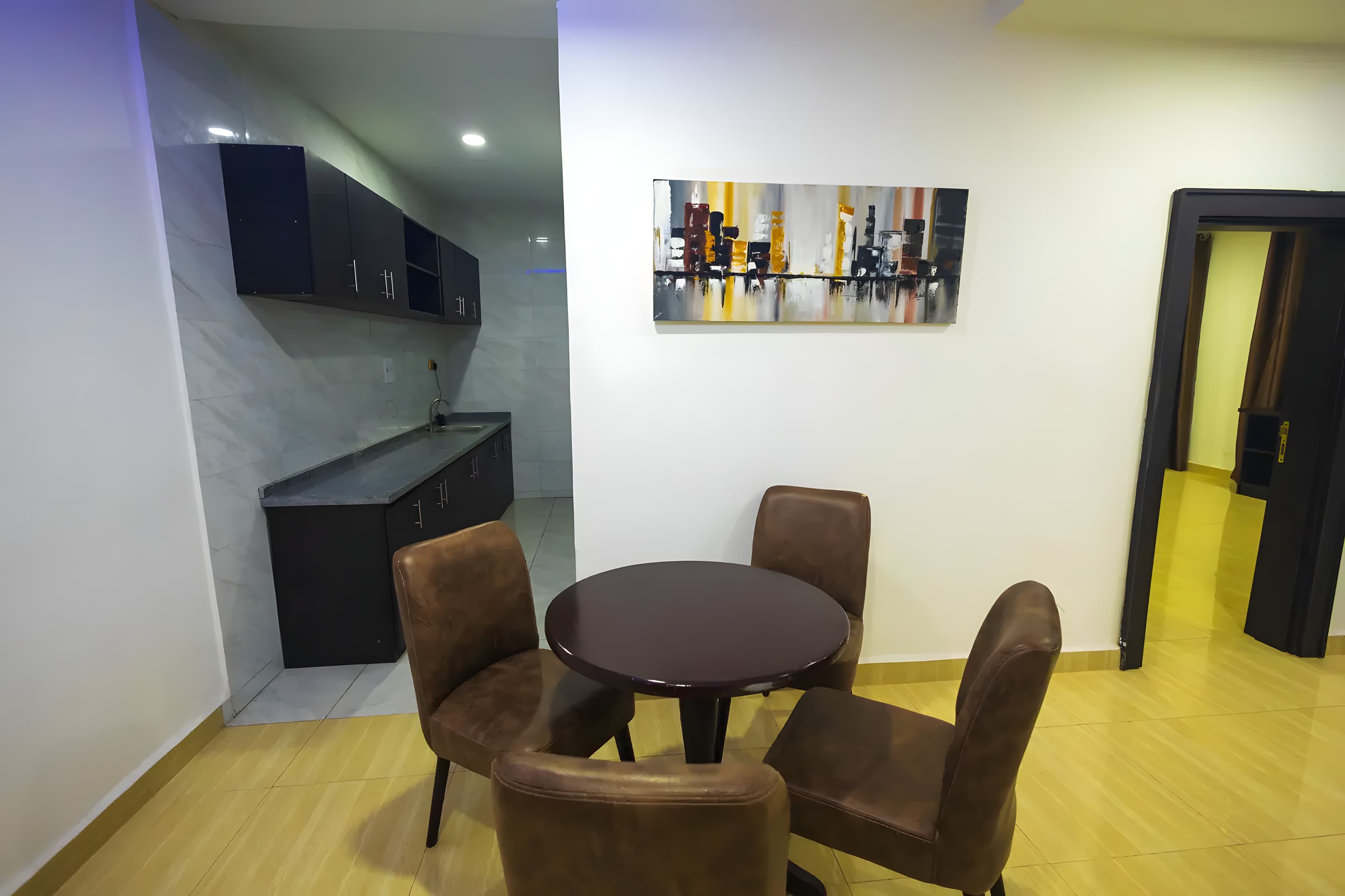 Executive Room at Diplomat Enclave Suites with premium bedding