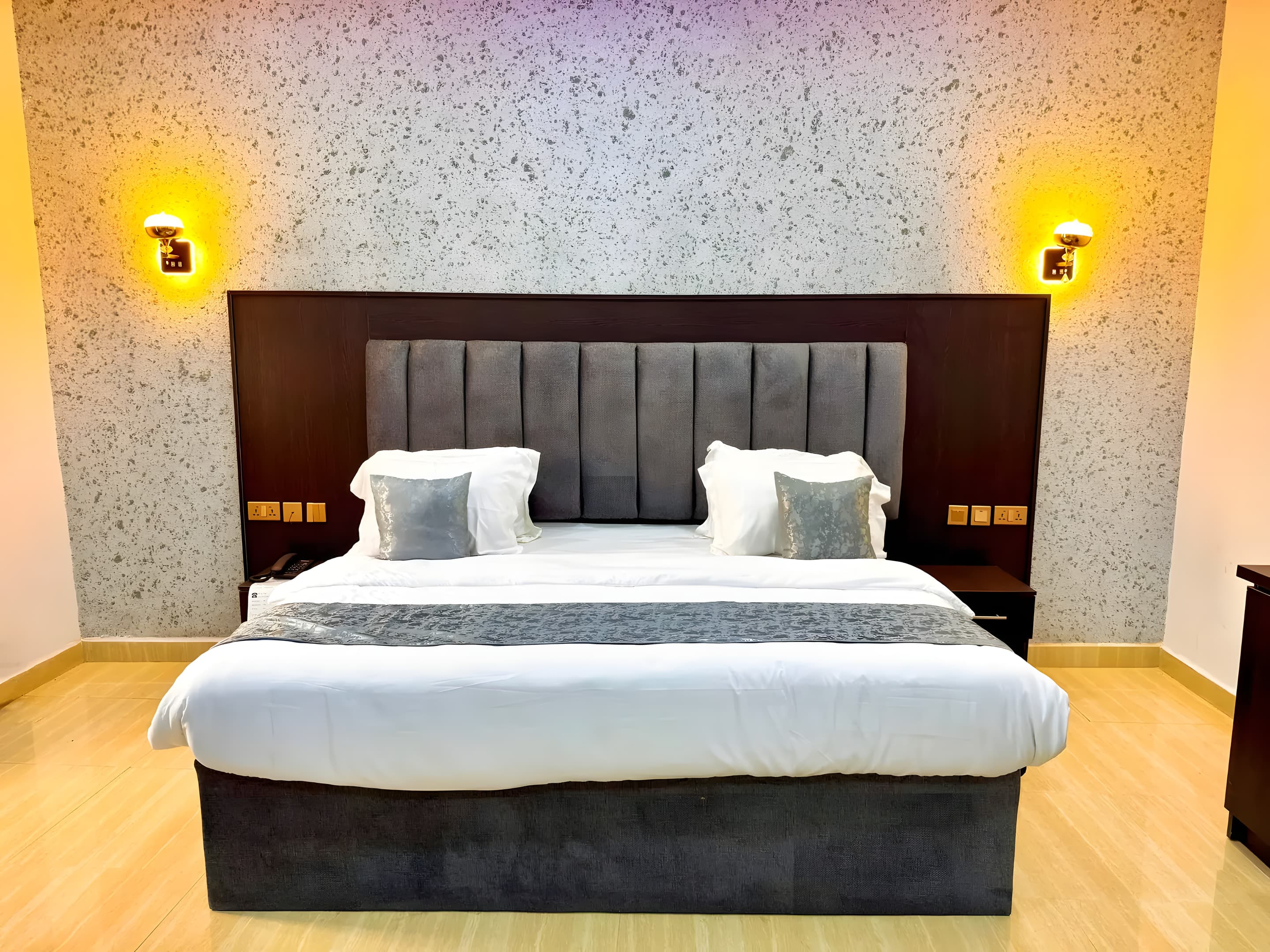 Executive Room at Diplomat Enclave Suites with a city view