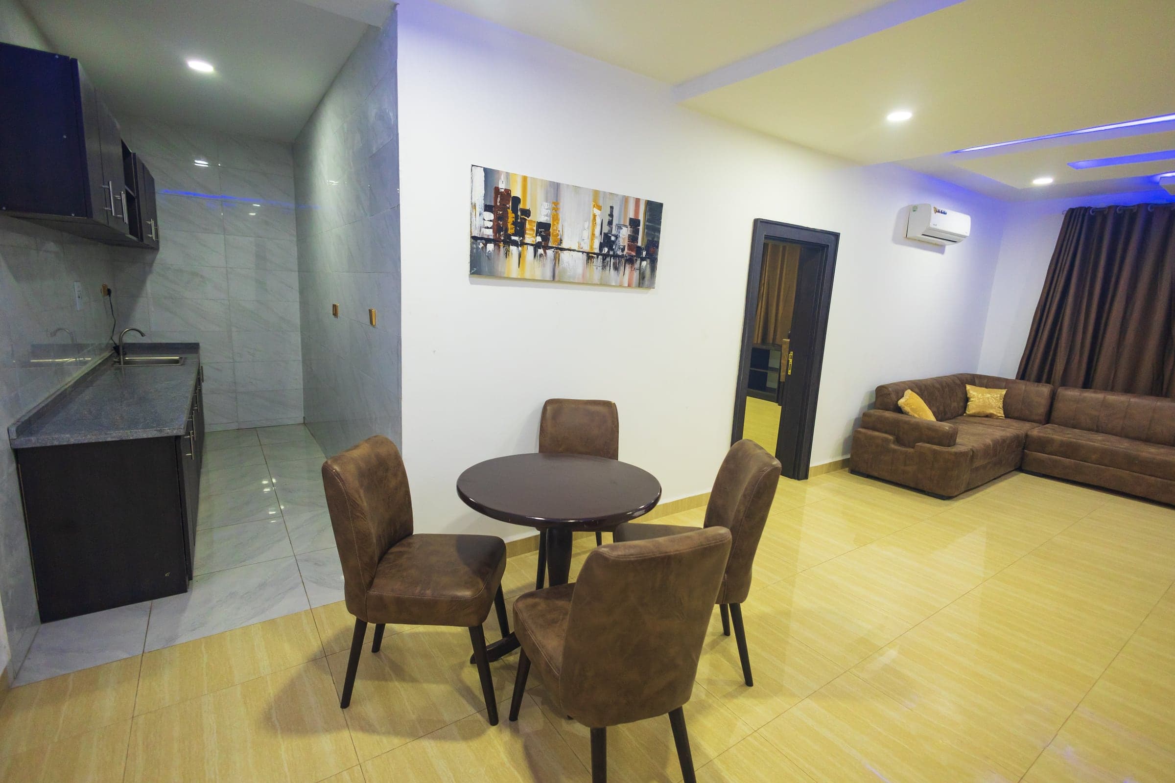 Executive Room at Diplomat Enclave Suites with an ensuite bathroom